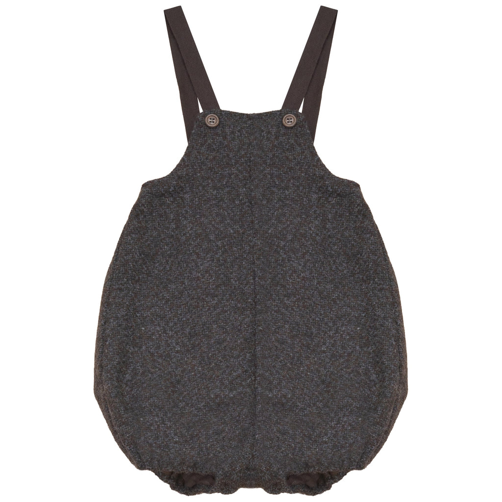 Calla Lili Tweed boy romper