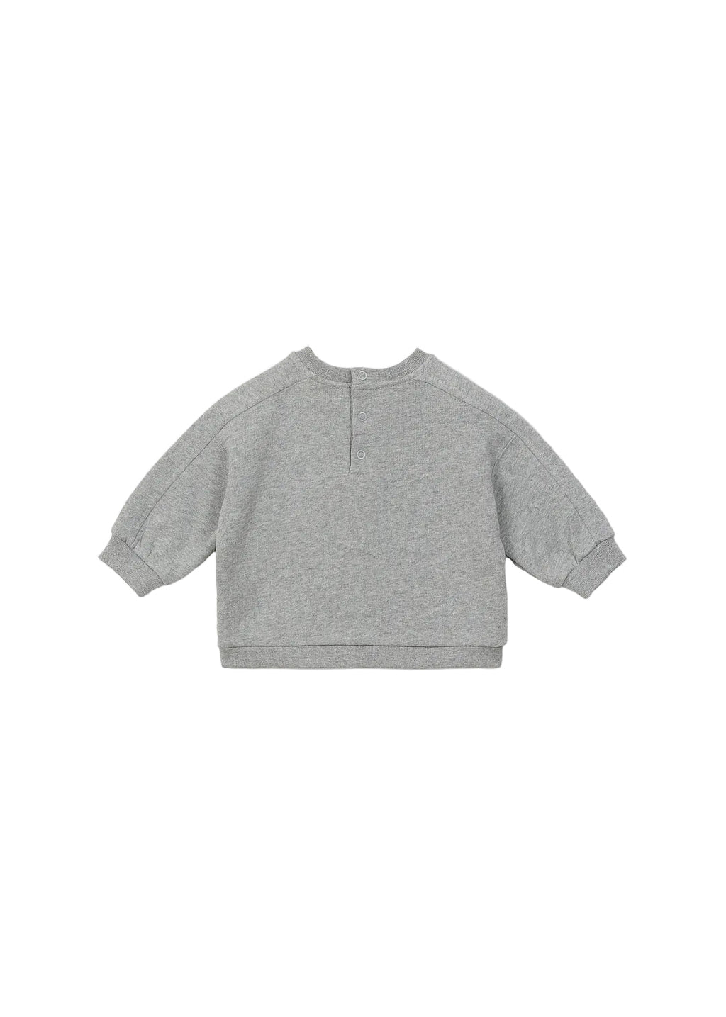 Arsene OUI sherpa grey baby sweatshirt