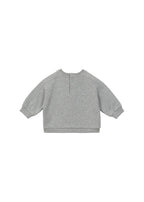 Arsene OUI sherpa grey baby sweatshirt