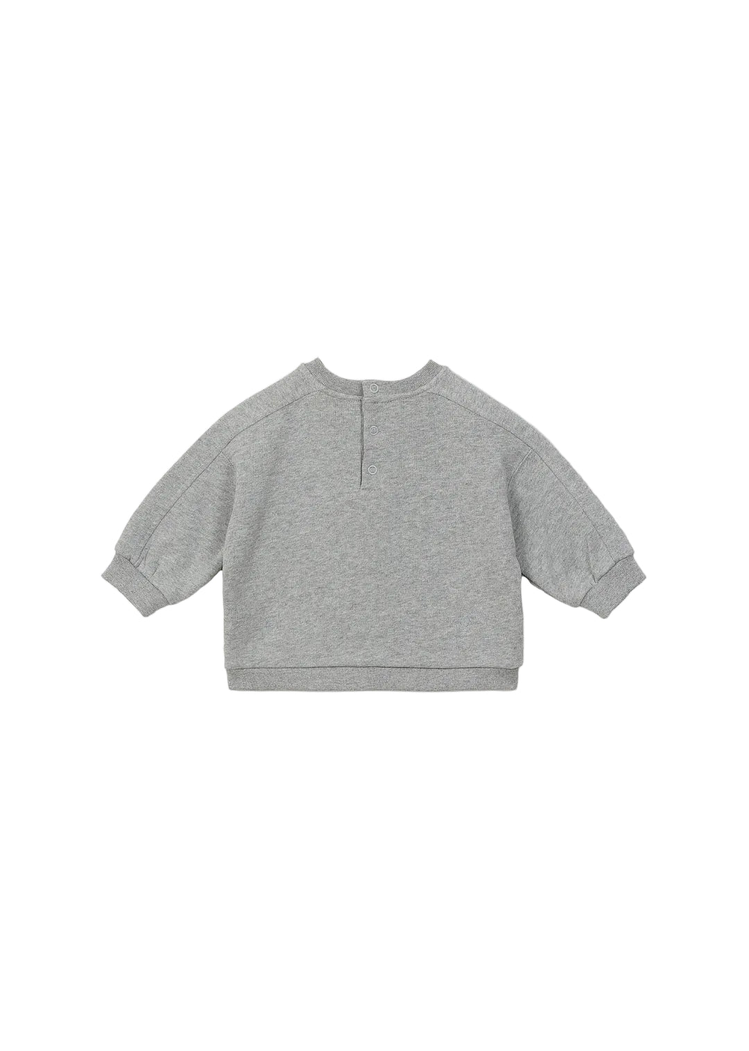 Arsene OUI sherpa grey baby sweatshirt