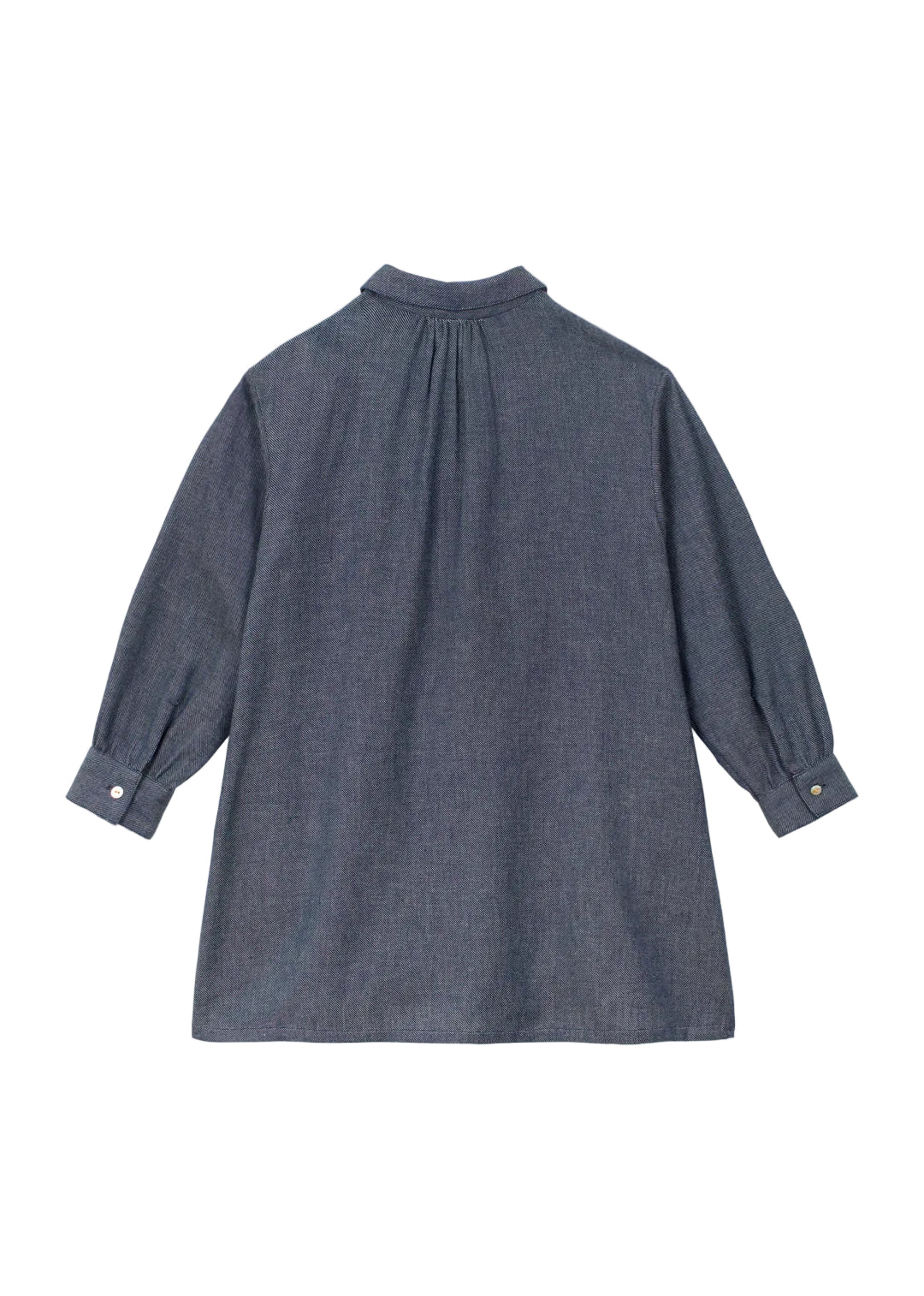 Arsene Flower detail denim dress
