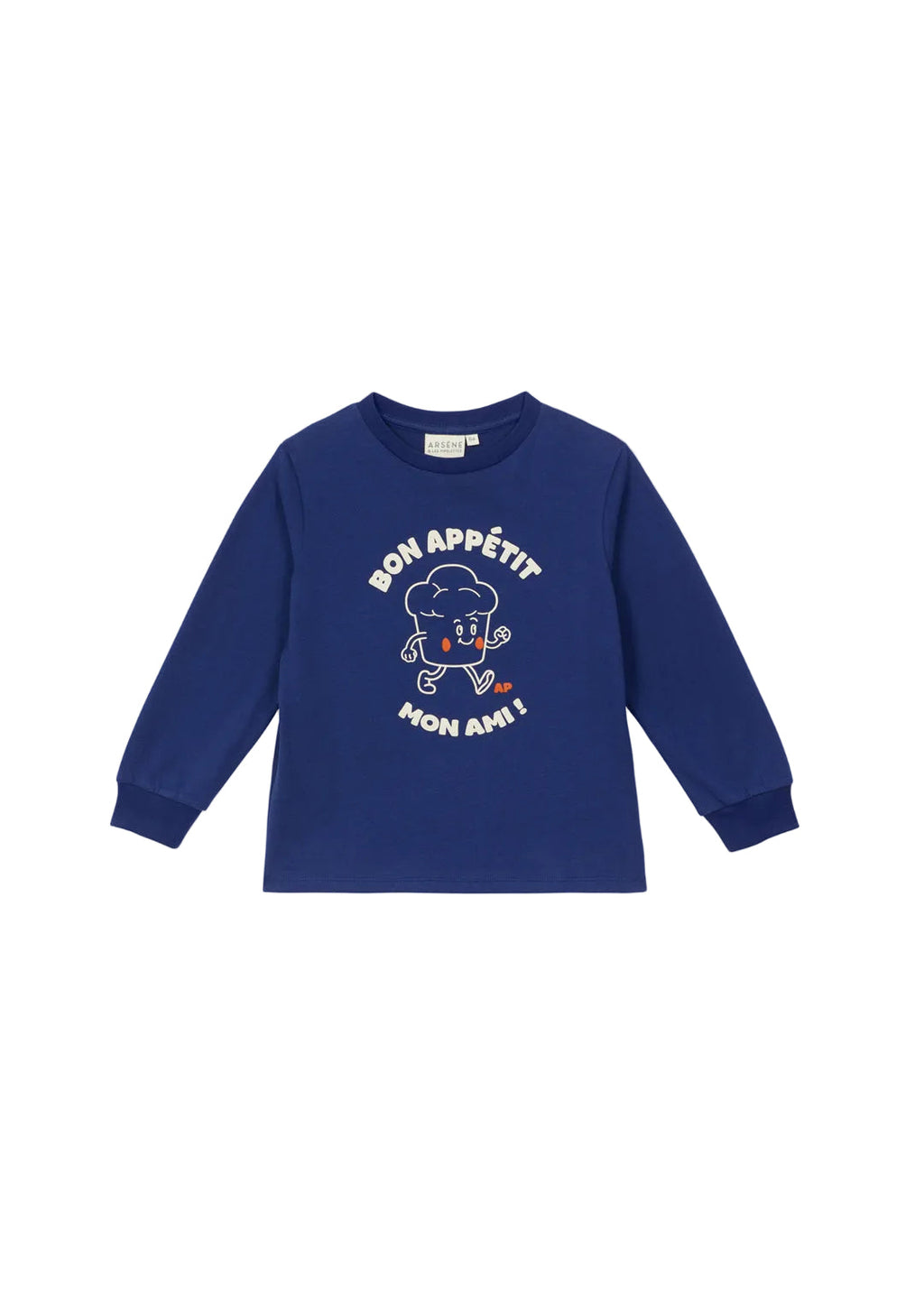 Arsene Bon Appetit marine t-shirt