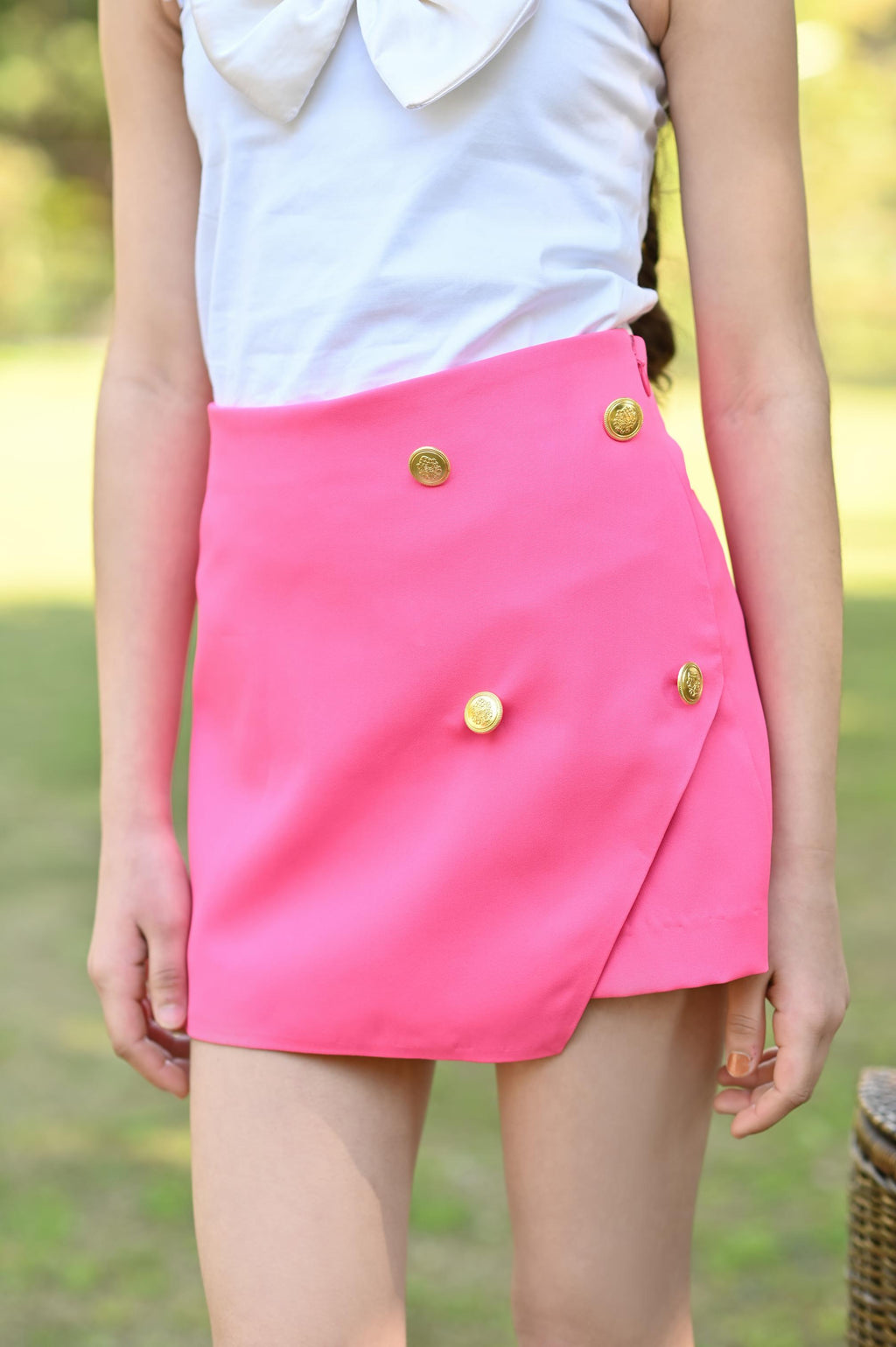 HOT PINK SKORTS
