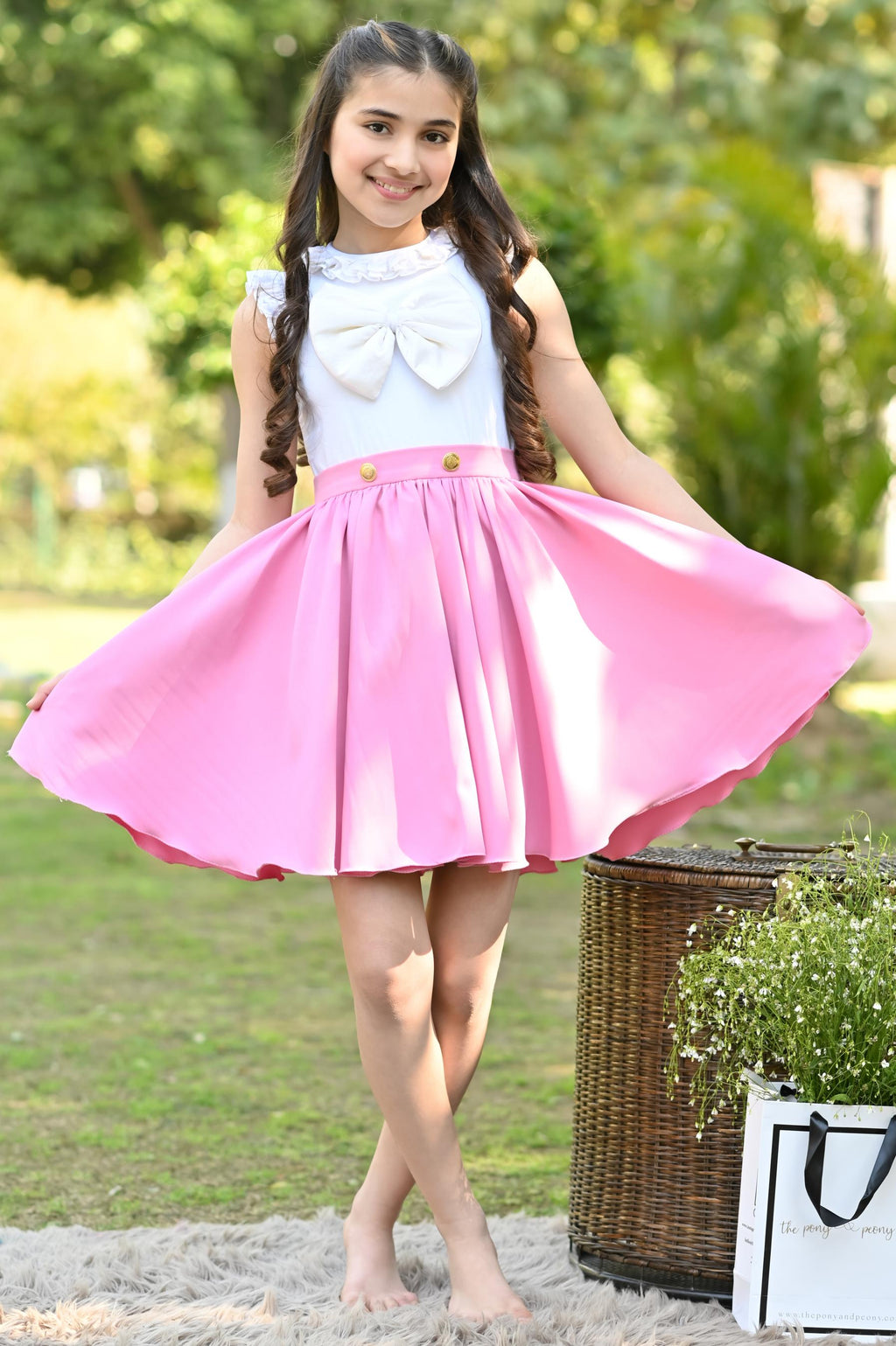 LIGHT PINK SKIRT
