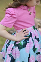 PINK BLUE SKIRT (SKIRT ONLY)