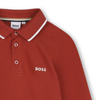 Boss Crimson trim polo