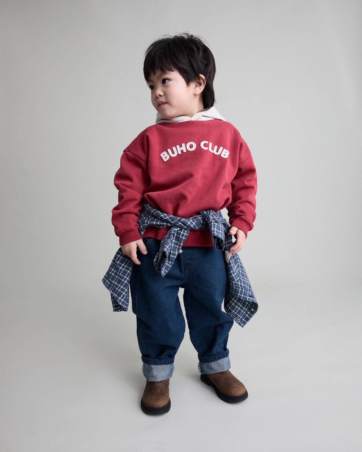 Buho Hooded buho club red sweatshirt