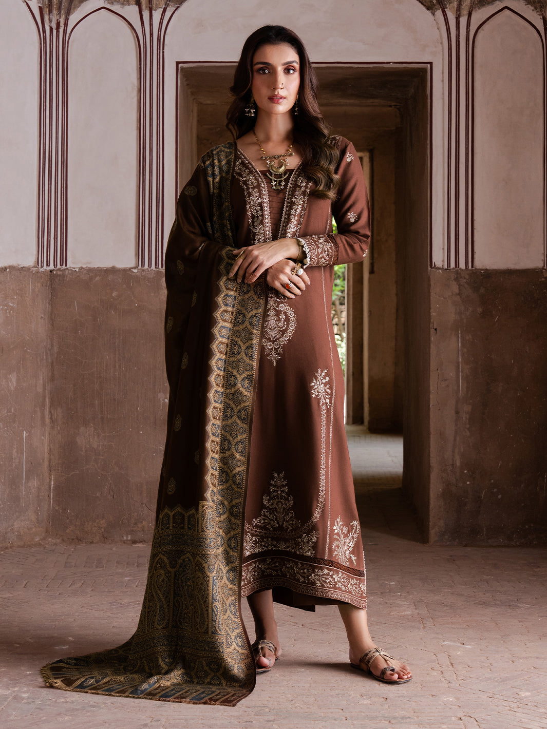 Manzil - Shawl - NWC-3001