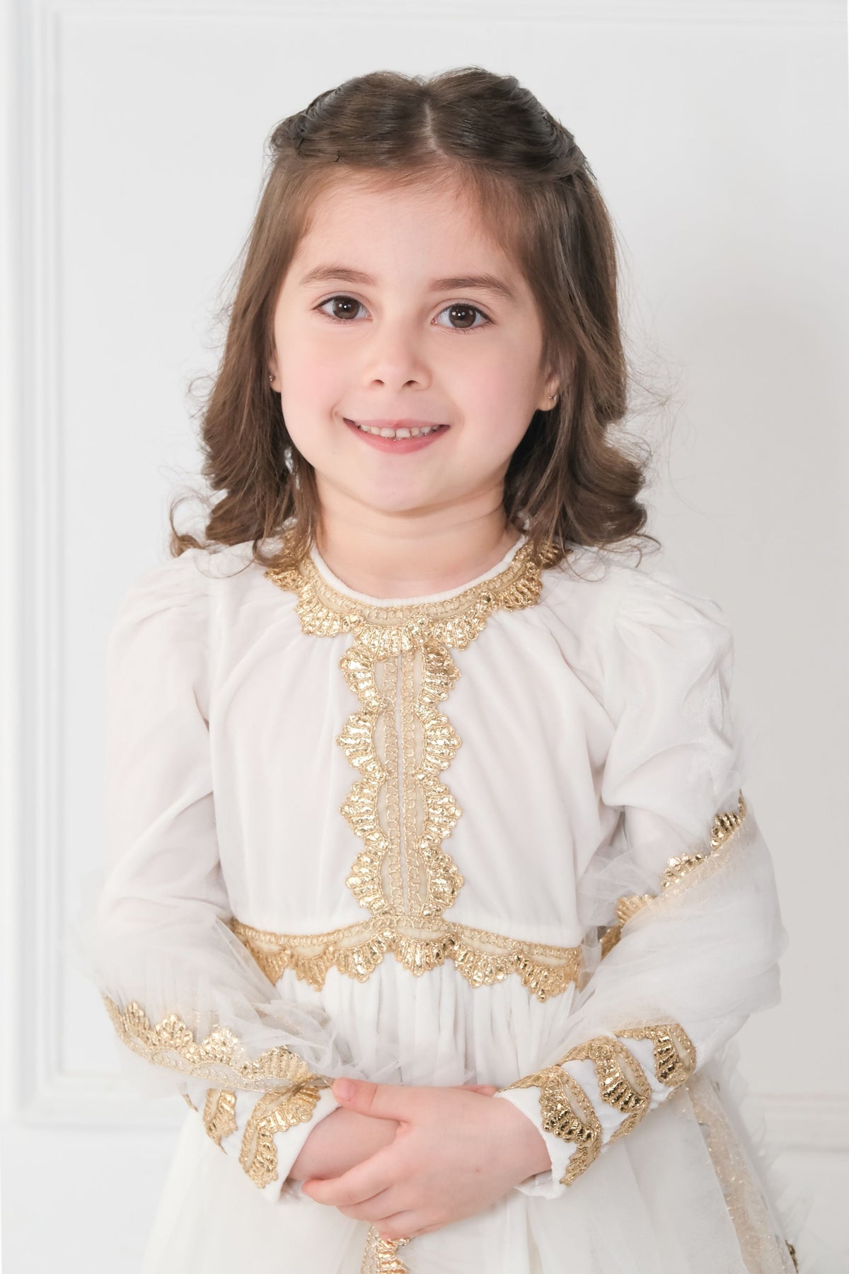 IVORY VELVET SET
