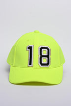 LIGHT NEON NUMBERS CAP