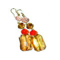 Champagne Long Dangle Earring