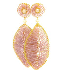 Crystal Leaf Statement Earring