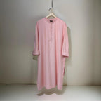 Soft Pink Premium Cotton Ethnic Kurta