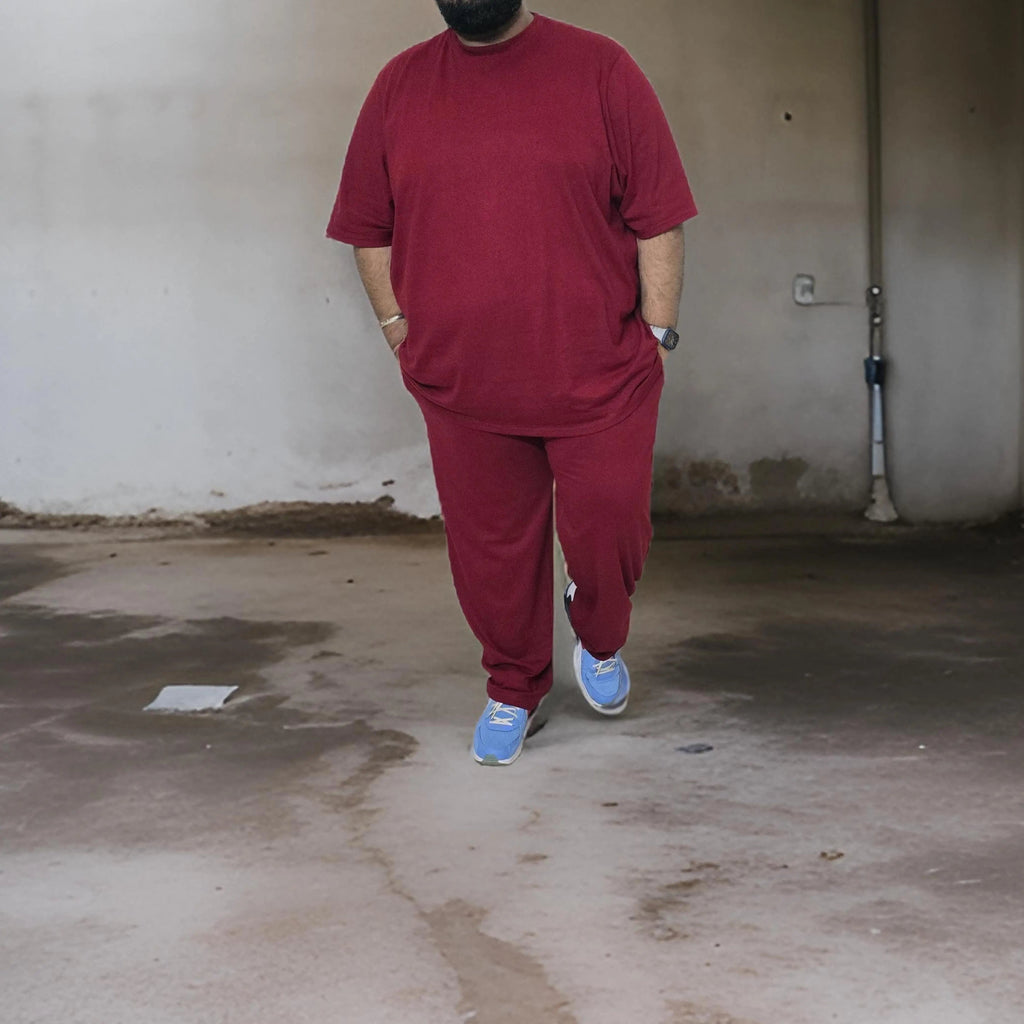 Premium Maroon Co-ords Set (Cotton)
