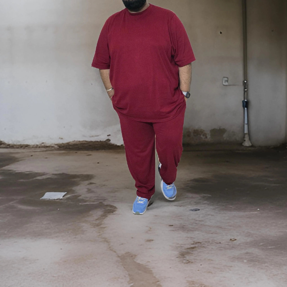 Premium Maroon Co-ords Set (Cotton)