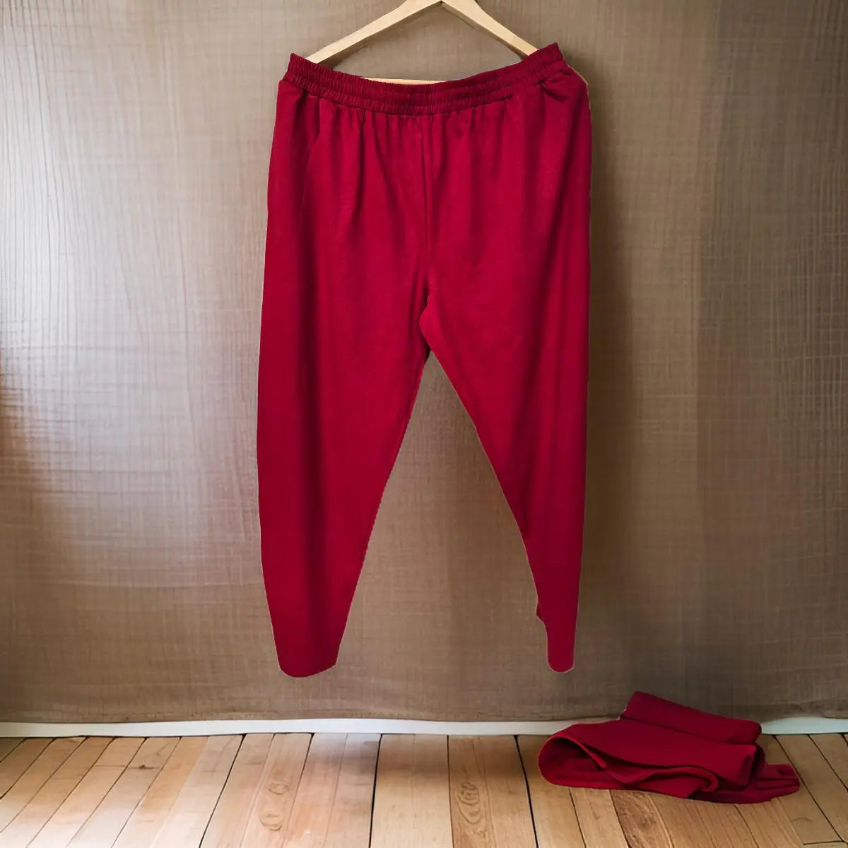 Premium Wine-red (Maroon) Cotton Lower/Jogger (100% Cotton) from XXL to 12XL