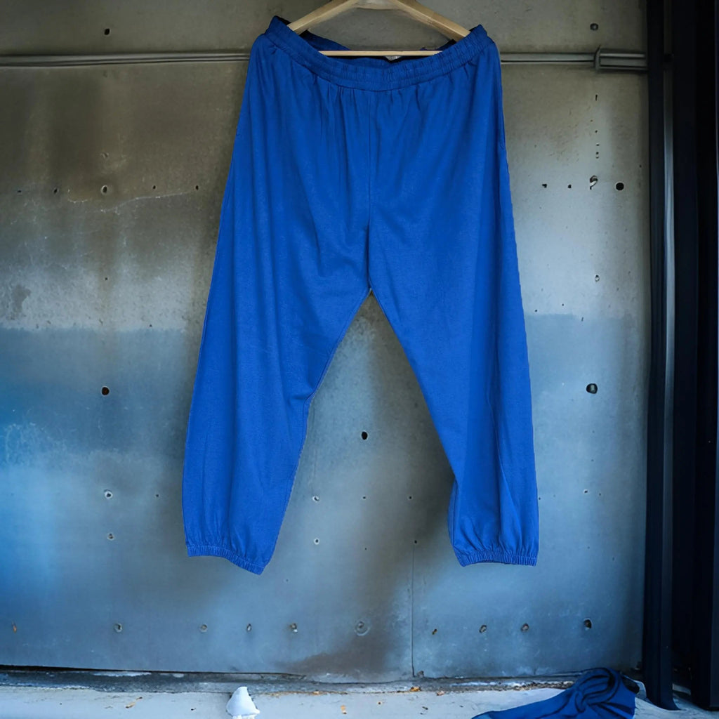 Premium Vibrant Blue Cotton Lower/Jogger (100% Cotton) from XXL to 12XL