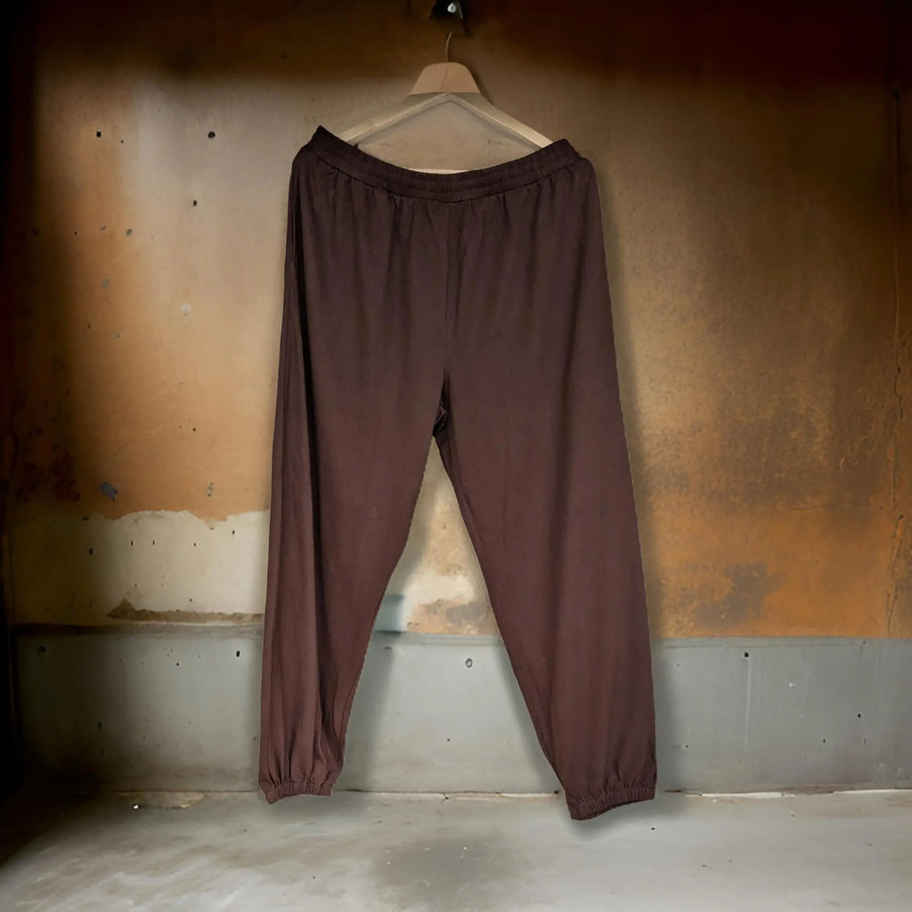 Premium Chocolate Brown Cotton Lower/Jogger (100% Cotton) from XXL to 12XL