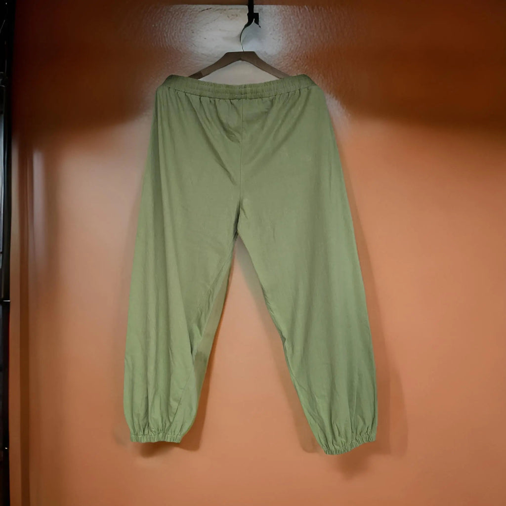 Premium Olive Green Cotton Lower/Jogger (100% Cotton) from XXL to 12XL