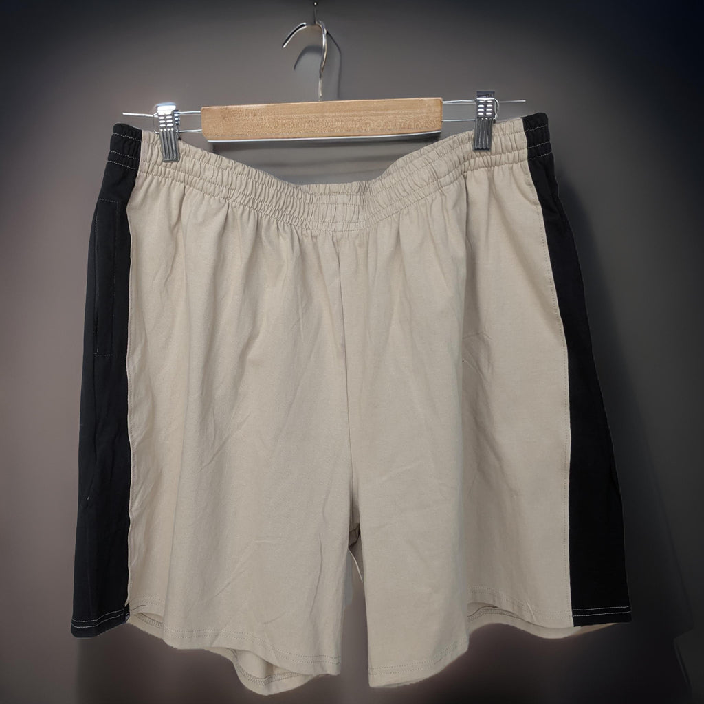 Black and Beige Stripe Premium Cotton Co-ord Set