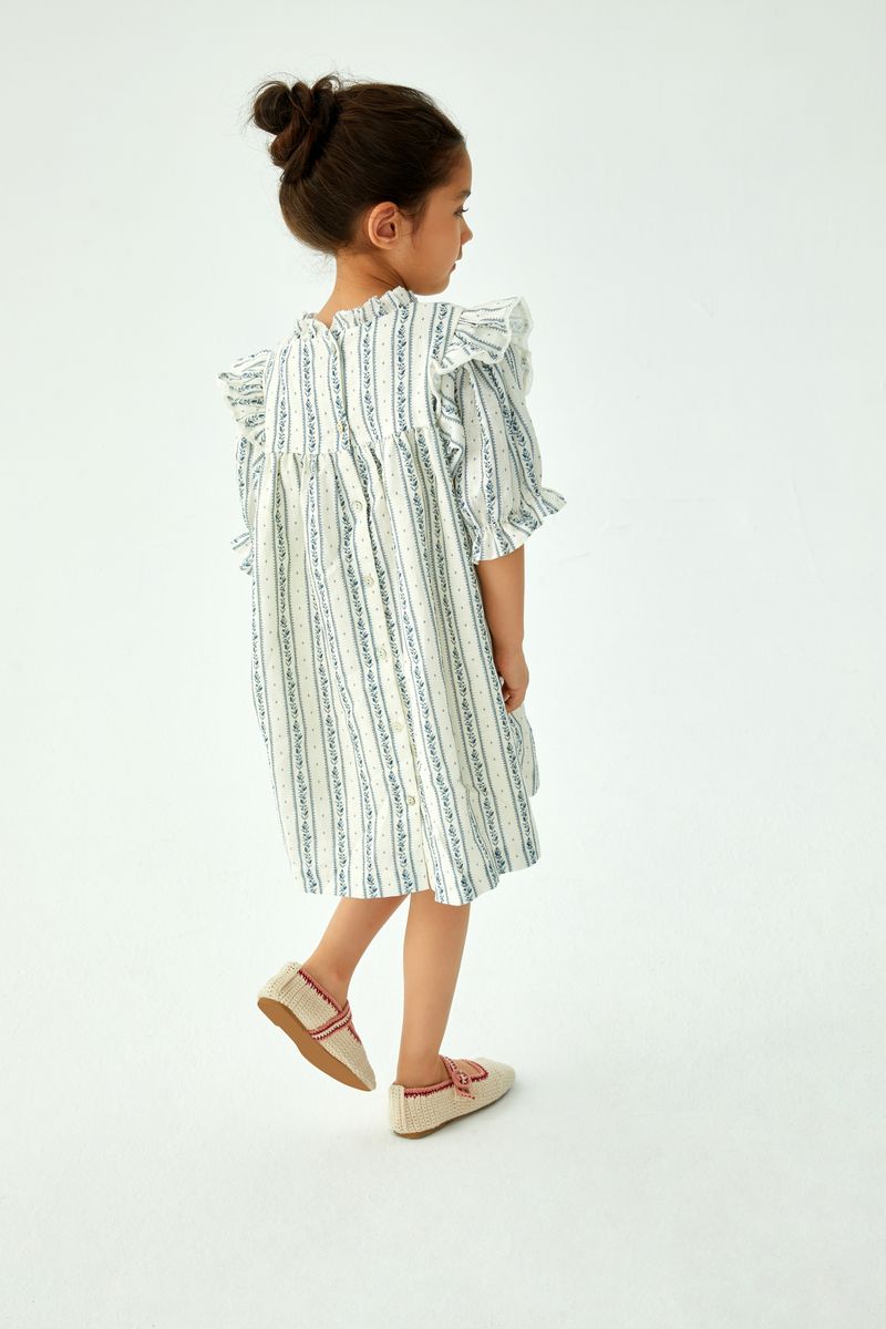 C'era Una Volta Raffaella stripes dress