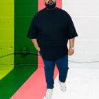 Black oversized tshirt Devil