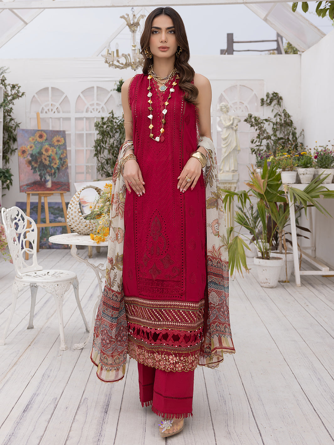 CRIMSON | 3 Piece Luxury Lawn
