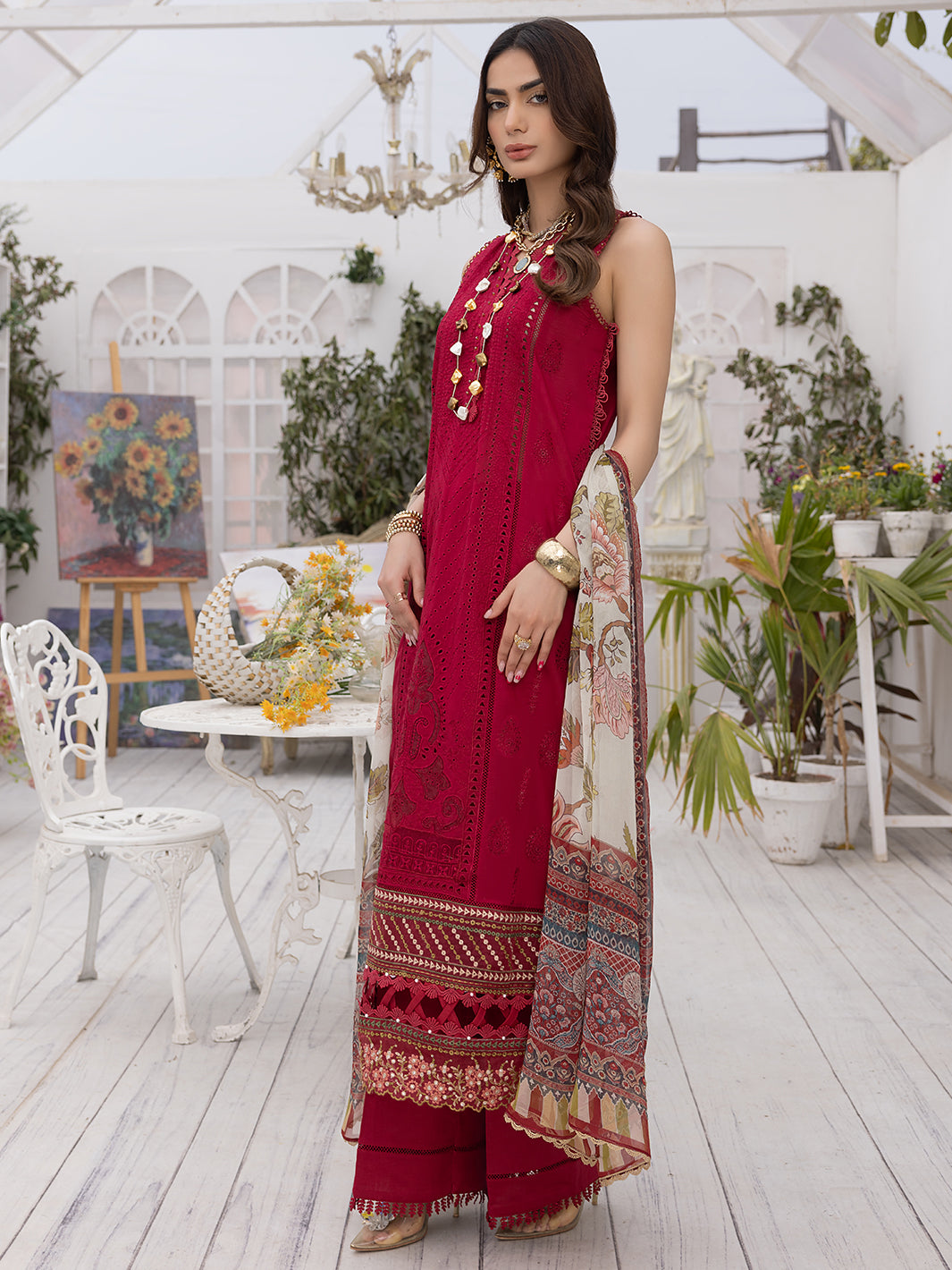 CRIMSON | 3 Piece Luxury Lawn