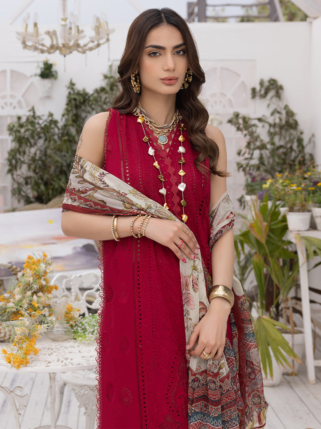 CRIMSON | 3 Piece Luxury Lawn
