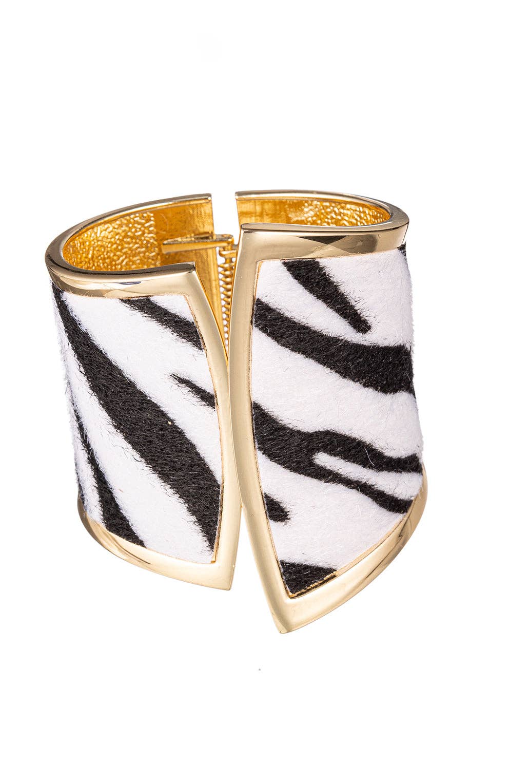 Anita Zebra Print Cuff Bracelet