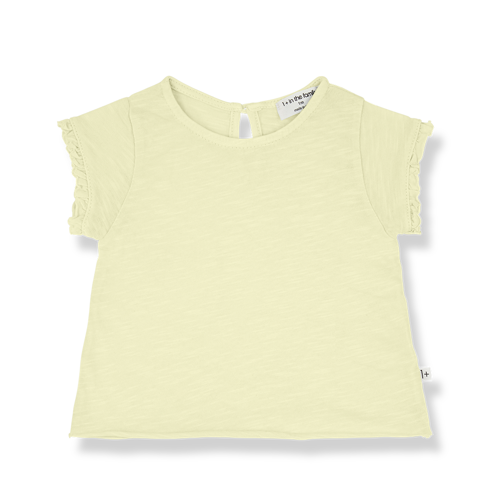 1+ In the Family Esparta yellow t-shirt