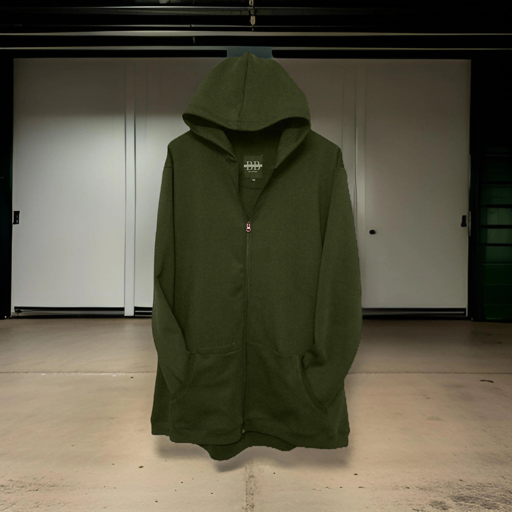 Winter Deep Khaki Hoodie