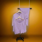 Premium Lavender Co-ord Set (Cotton)