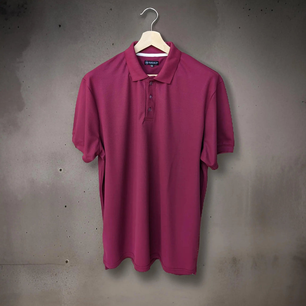 Premium Wine Red Polo T-shirt